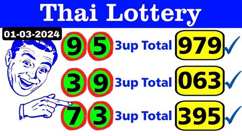 thai lottery 3up sure number|Thai Lottery 3up Total Papers Open Middle Tips 01.